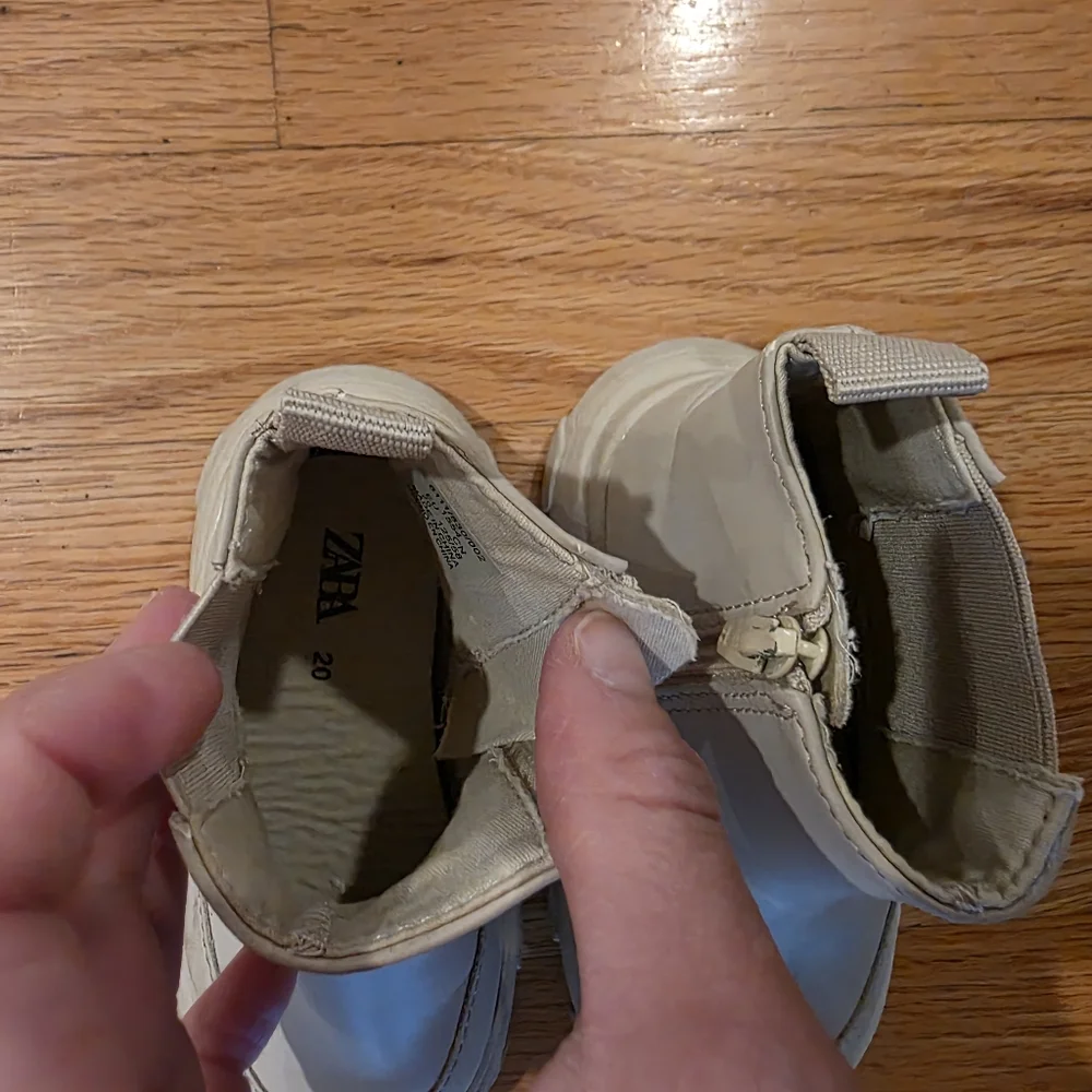 Zara Baby Faux Leather Boots